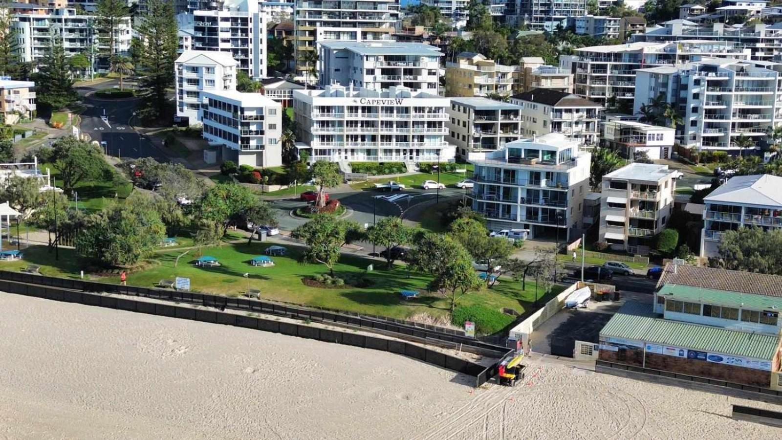 Capeview Apartments - Right On Kings Beach Caloundra Exteriör bild