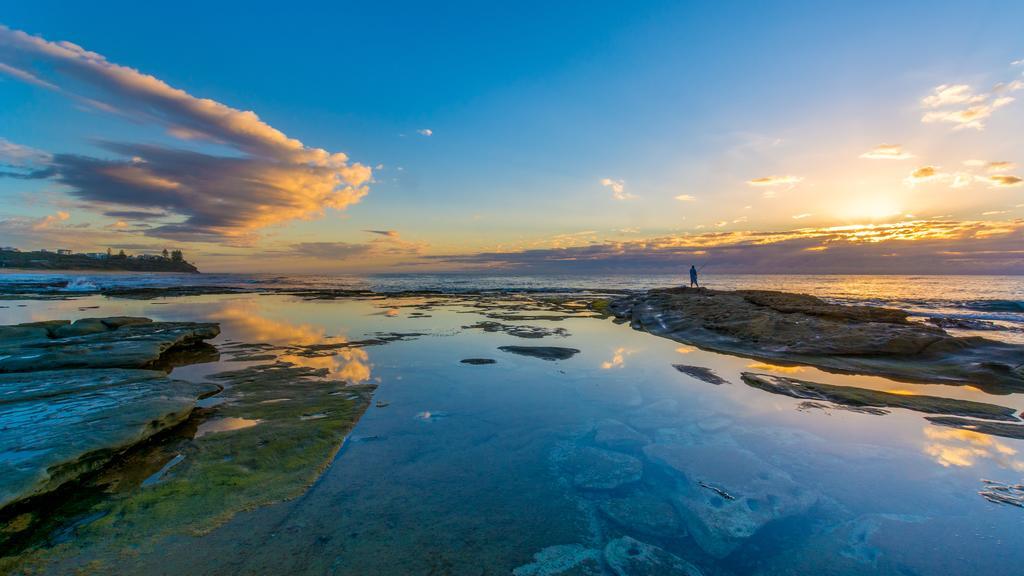 Capeview Apartments - Right On Kings Beach Caloundra Exteriör bild